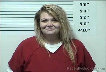 Mugshot of Haley Paige Gibson booked in Rhea County, Tennessee on September 25, 2026