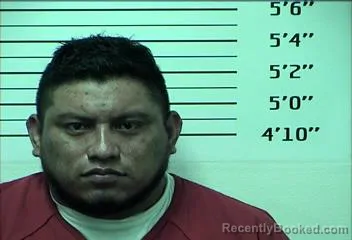 Mugshot of Guillermo Aleman Mercado booked in Rhea County, Tennessee on October 2, 2026