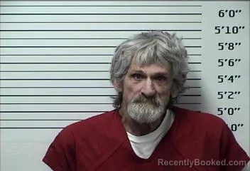 Mugshot of Billy Ray Jordan booked in Rhea County, Tennessee on October 8, 2026