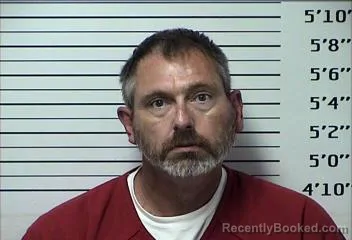 Mugshot of Christopher Brent Keel booked in Rhea County, Tennessee on October 10, 2026