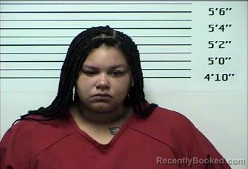 Mugshot of Promise Deona Mathis booked in Rhea County, Tennessee on October 23, 2026