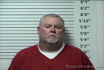 Mugshot of Michael Conrad Hitchox booked in Rhea County, Tennessee on October 25, 2026