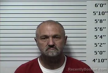 Mugshot of William Lamar Morgan booked in Rhea County, Tennessee on October 26, 2026