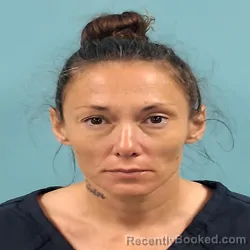 Mugshot of Victoria Nichole Hampton booked in Roane County, Tennessee on August 14, 2026