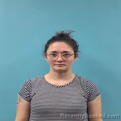 Mugshot of Britany Nicole Campbell booked in Roane County, Tennessee on September 14, 2026