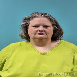 Mugshot of Katherine Woody Allen booked in Roane County, Tennessee on July 21, 2026