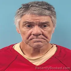 Mugshot of James Oran Peebles booked in Roane County, Tennessee on August 7, 2026