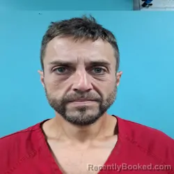 Mugshot of Davis Alexander Rhea booked in Roane County, Tennessee on August 20, 2026