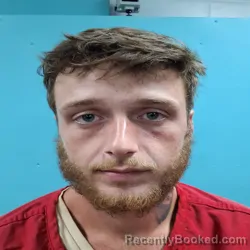 Mugshot of Jordan Andrew Gray booked in Roane County, Tennessee on September 2, 2026