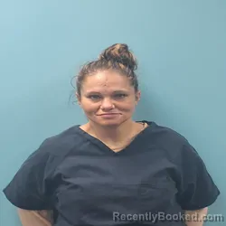 Mugshot of Larissa Cate Little booked in Roane County, Tennessee on October 4, 2026