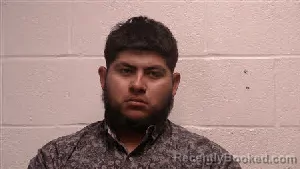 Mugshot of Juan Antonio-Chavez booked in Robertson County, Tennessee on June 20, 2026