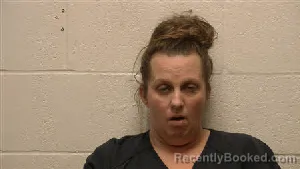 Mugshot of Felicia Lynn Bomar booked in Robertson County, Tennessee on April 15, 2026