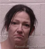 Mugshot of Kelly Ann Barnhart booked in Robertson County, Tennessee on July 27, 2026