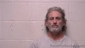 Mugshot of Michael Ray Burns booked in Robertson County, Tennessee on July 7, 2026