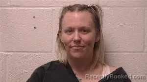 Mugshot of Rachael Ann Barker booked in Robertson County, Tennessee on July 6, 2026