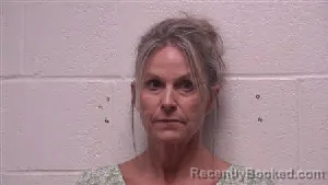 Mugshot of Tammie Crabtree Barlow booked in Robertson County, Tennessee on August 19, 2026