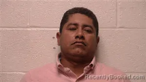 Mugshot of Amadeo Romero Campos booked in Robertson County, Tennessee on May 18, 2026