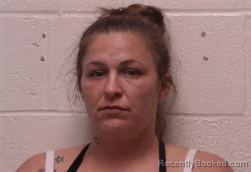 Mugshot of Callye Jane Curd booked in Robertson County, Tennessee on June 26, 2026