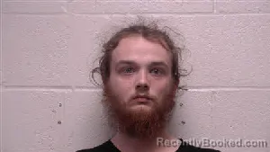 Mugshot of Christopher Logan Chandler booked in Robertson County, Tennessee on August 8, 2026