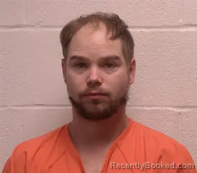 Mugshot of Dalton Ray Cooper booked in Robertson County, Tennessee on July 26, 2026