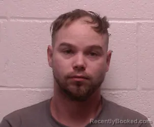 Mugshot of Dalton Ray Cooper booked in Robertson County, Tennessee on August 12, 2026