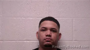 Mugshot of Jesus Mora Enrique Coronel booked in Robertson County, Tennessee on April 28, 2026