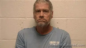 Mugshot of James Clyde Clinard booked in Robertson County, Tennessee on May 7, 2026