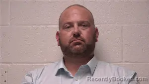 Mugshot of John Dustin Carr booked in Robertson County, Tennessee on August 7, 2026
