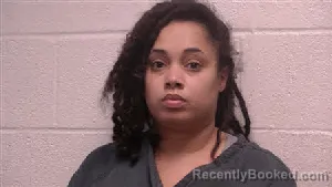 Mugshot of Kayla Lashae Collins booked in Robertson County, Tennessee on August 6, 2026