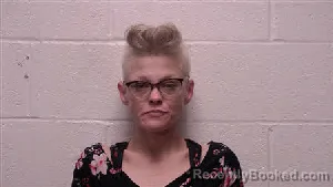 Mugshot of Kelli Jo Cottrell booked in Robertson County, Tennessee on July 29, 2026