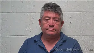 Mugshot of Rogelio Coronel-Perez booked in Robertson County, Tennessee on July 30, 2026