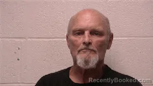 Mugshot of Howard Ronald Douglas booked in Robertson County, Tennessee on July 7, 2026