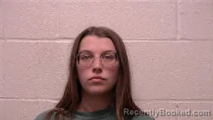 Mugshot of Lauren Elizabeth Davis booked in Robertson County, Tennessee on April 18, 2026
