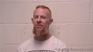 Mugshot of Christopher Alton Frazier booked in Robertson County, Tennessee on September 6, 2026