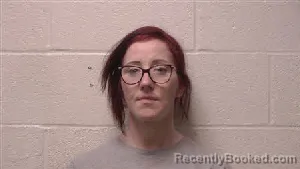 Mugshot of Callie Mae Grant booked in Robertson County, Tennessee on April 18, 2026