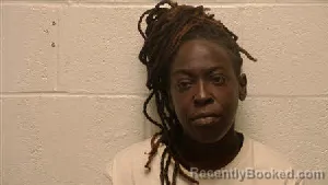 Mugshot of Krystle Tyne Gardner-Blackwell booked in Robertson County, Tennessee on August 15, 2026