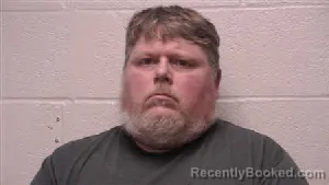 Mugshot of Kevin Dale Greer booked in Robertson County, Tennessee on June 19, 2026
