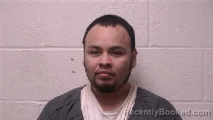 Mugshot of Sebastian Morales Garcia booked in Robertson County, Tennessee on April 9, 2026