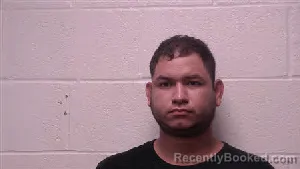 Mugshot of Franklin Jose Hernandez Villalobos booked in Robertson County, Tennessee on August 5, 2026