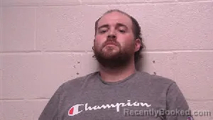 Mugshot of Hunter Herrell booked in Robertson County, Tennessee on April 30, 2026