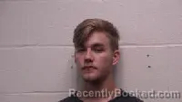Mugshot of Keaton Riley Holleman booked in Robertson County, Tennessee on August 8, 2026
