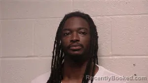 Mugshot of Tyrone Harrison booked in Robertson County, Tennessee on July 31, 2026