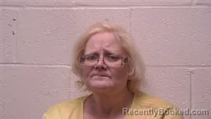 Mugshot of Connie Spangler Jacobs booked in Robertson County, Tennessee on June 18, 2026