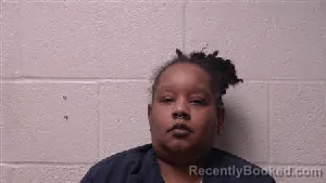 Mugshot of Shamika Joann Jones booked in Robertson County, Tennessee on April 23, 2026