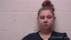 Mugshot of Hailey Nicole McCarter booked in Robertson County, Tennessee on April 15, 2026