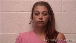 Mugshot of Kortney Marie Mccord booked in Robertson County, Tennessee on August 16, 2026