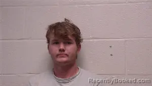 Mugshot of Parker Clinton Merritt booked in Robertson County, Tennessee on September 6, 2026