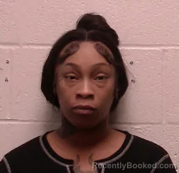 Mugshot of Tyquenisha Ajanae Moore booked in Robertson County, Tennessee on May 4, 2026