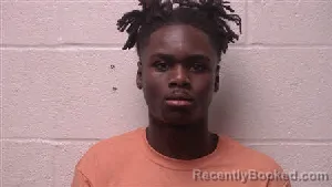 Mugshot of Taj Christian Mitchell booked in Robertson County, Tennessee on July 25, 2026