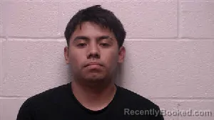 Mugshot of Cristian Anistacio Osorio Pacheco booked in Robertson County, Tennessee on August 7, 2026